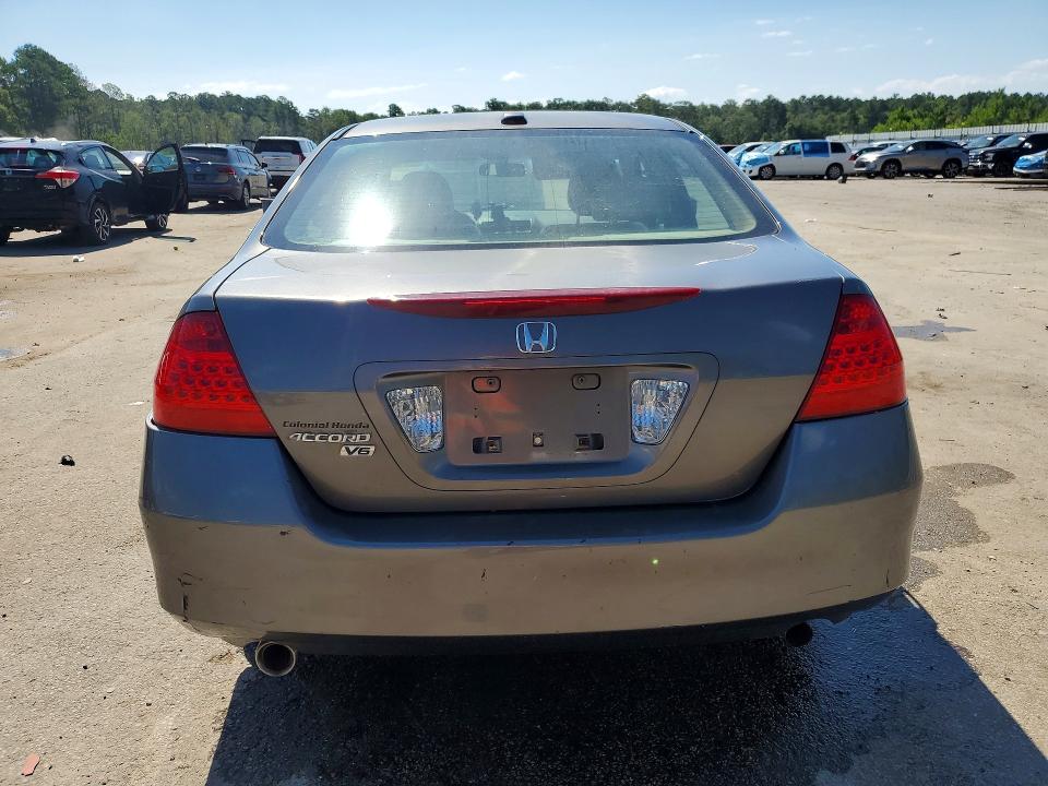 2007 Honda Accord VIN 1HGCM66567A055601 COPART salvage auction — FRONT END, Sc - Cert Of Title-Salvage, sold $1,100 on 2026-07-27 (photo 6)