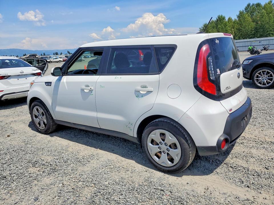 2015 Kia Soul VIN KNDJN2A27F7117740 COPART salvage auction — VANDALISM, Wa - Bill Of Sale, sold $1,150 on 2026-07-06 (photo 2)