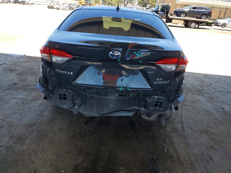 2023 Toyota Corolla VIN JTDBCMFE1P3001662 COPART salvage auction — FRONT END, Ca - Salvage Certificate, sold $7,000 on 2026-07-02 (photo 6)