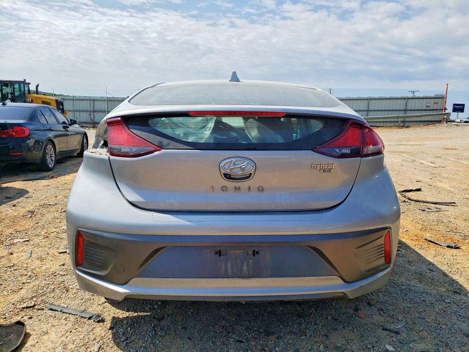 2022 Hyundai Ioniq VIN KMHC65LC3NU280572 COPART salvage auction — FRONT END, Va - Cert Of Title - Salvage, sold $3,500 on 2026-07-10 (photo 6)