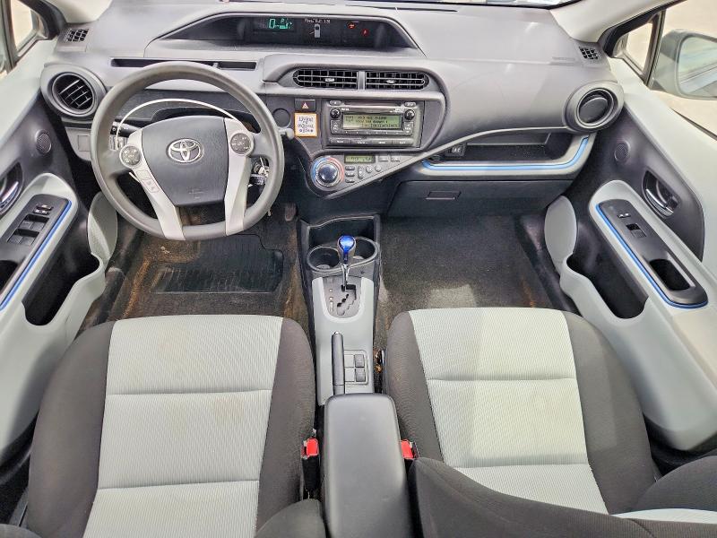 2013 Toyota Prius c VIN JTDKDTB35D1533127 COPART salvage auction — REAR END, Me - Cert Of Title-Salvage Collisio, sold $900 on 2026-07-17 (photo 8)