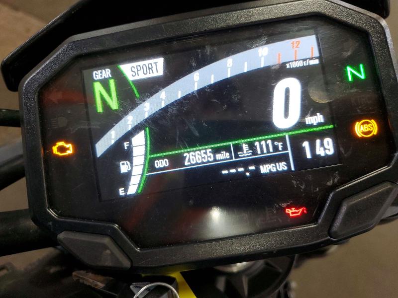 2023 Kawasaki Zr VIN ML5ZRDF15PDA58805 COPART salvage auction — SIDE, Mn - Cert Of Title-Salvage, sold $4,100 on 2026-07-09 (photo 7)