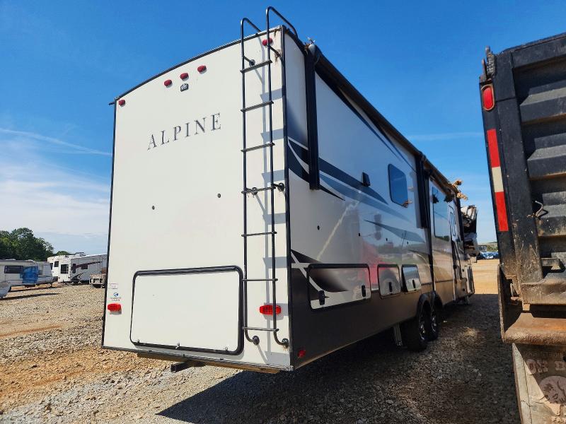 2021 Keystone Alpine VIN 4YDF37029ME780758 COPART salvage auction — NORMAL WEAR, AL - CERT OF TITLE-SALVAGE TITLE, sold $3,300 on 2026-09-14 (photo 4)