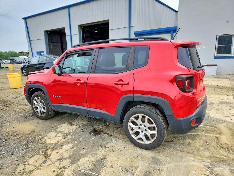2015 Jeep Renegade VIN ZACCJBBT5FPB40237 COPART salvage auction — FRONT END, Nj - Cert Of Title-Salvage, sold $875 on 2026-08-05 (photo 2)