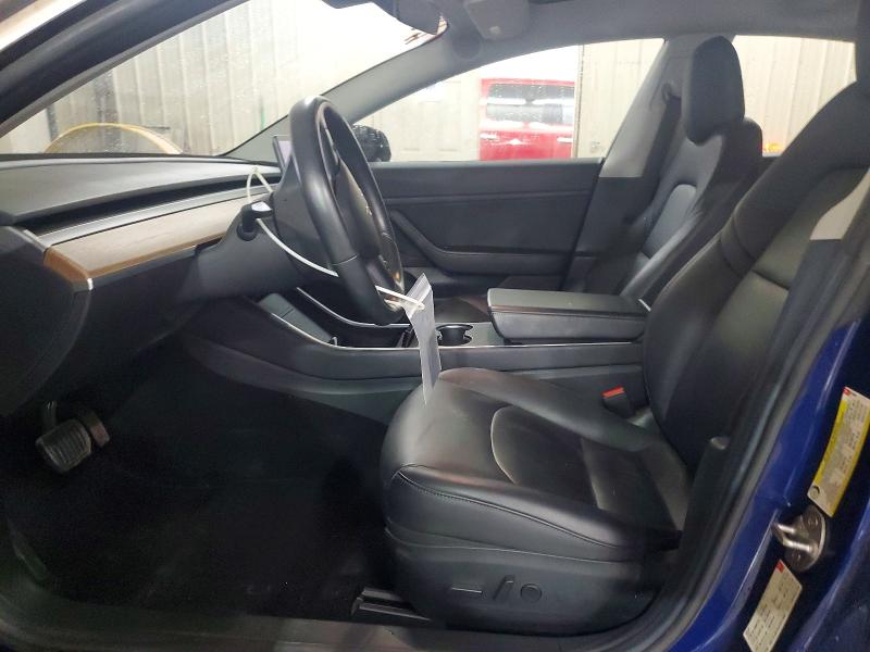 2018 Tesla Model 3 VIN 5YJ3E1EAXJF013699 COPART salvage auction — BURN, Tn - Salvage Certificate, sold $7,100 on 2026-07-07 (photo 7)