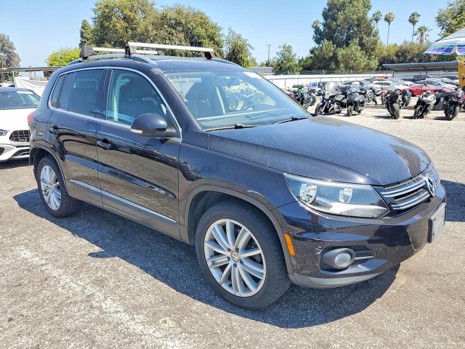 2014 Volkswagen VIN WVGAV3AX1EW509839 COPART salvage auction — REAR END, Ca - Salvage Certificate, sold $1,700 on 2026-07-31 (photo 4)