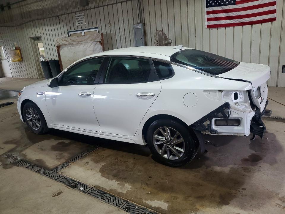 2019 Kia Optima VIN 5XXGT4L35KG325604 COPART salvage auction — REAR END, Pa - Certificate Of Salvage, sold $2,050 on 2026-07-02 (photo 2)