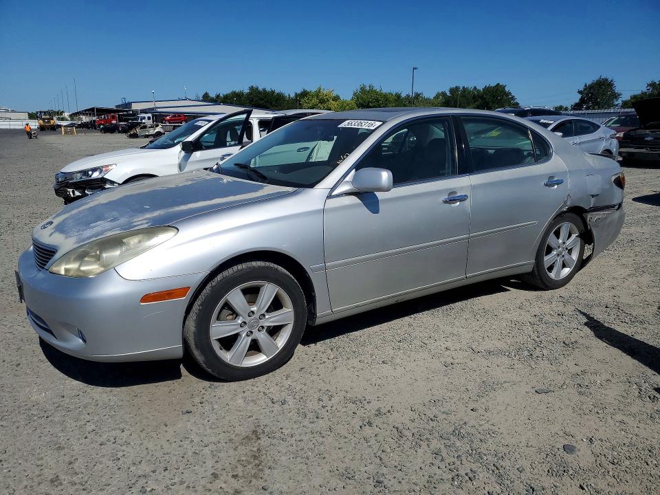 2005 Lexus Es 330 VIN JTHBA30G855067135 COPART salvage auction — REAR END, Ca - Salvage Certificate, sold $475 on 2026-07-07 (photo 1)