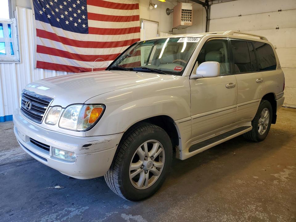 2004 Lexus Lx 470 VIN JTJHT00W543545448 COPART salvage auction — SIDE, Me - Cert Of Title-Salvage Collisio, sold $5,100 on 2026-07-16 (photo 1)