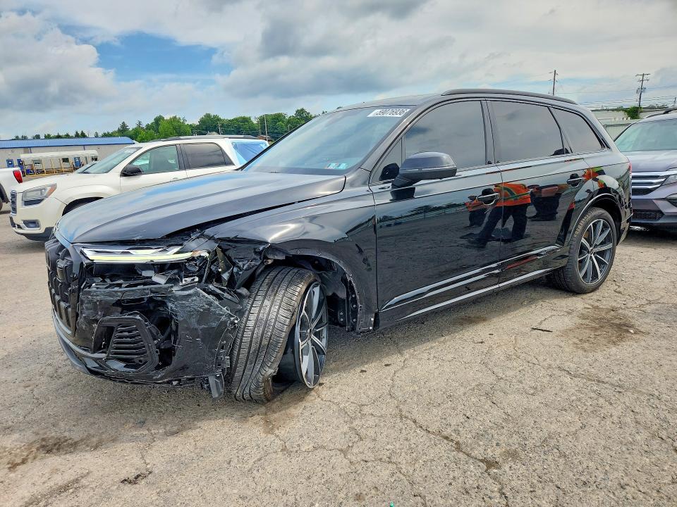 2025 Audi Q7 VIN WA1LCBF76SD003916 COPART salvage auction — FRONT END, Pa - Certificate Of Salvage, sold $27,500 on 2026-07-31 (photo 1)
