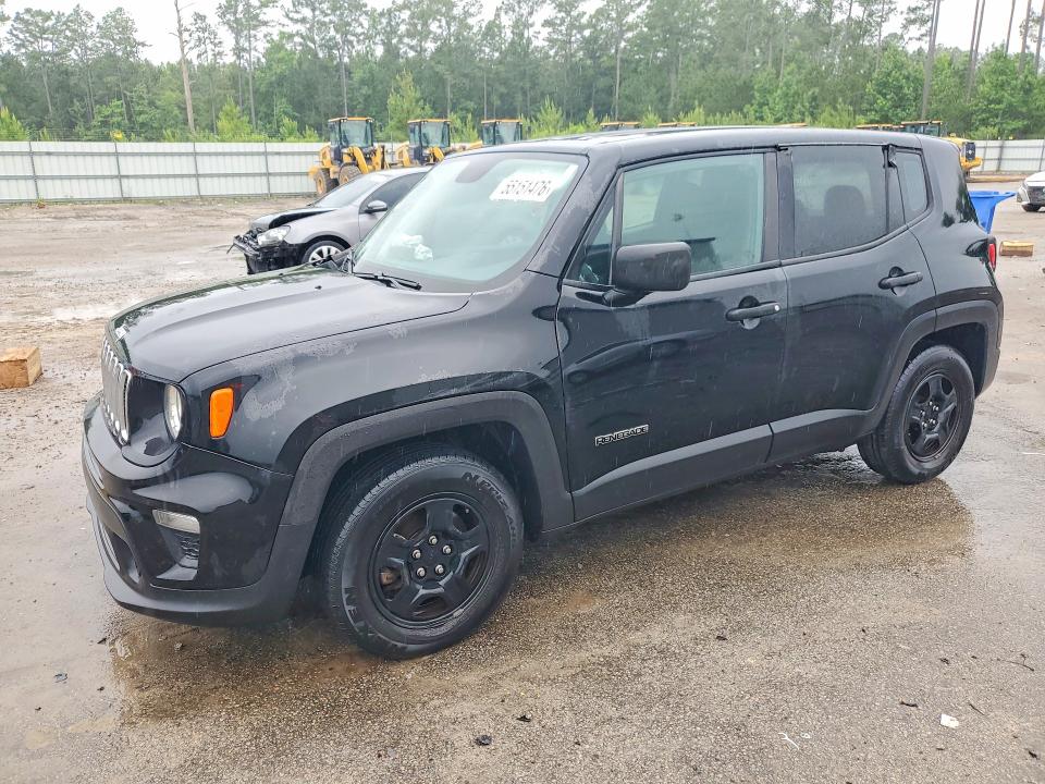 2019 Jeep Renegade VIN ZACNJAAB8KPK38407 COPART salvage auction — FRONT END, Sc - Cert Of Title-Salvage, sold $925 on 2026-07-27 (photo 1)