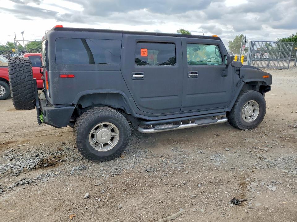 2003 Hummer H2 VIN 5GRGN23U53H138681 COPART salvage auction — WATER/FLOOD, Mt - Cert Of Title-Rebuilt Salvage, sold $1,100 on 2026-07-02 (photo 3)