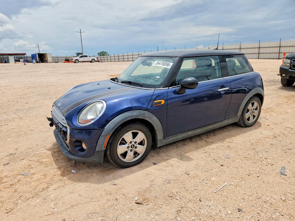 2015 Mini Cooper VIN WMWXM5C58F3A58159 COPART salvage auction — FRONT END, Tx - Salvage Vehicle Title, sold $1,150 on 2026-08-05 (photo 1)
