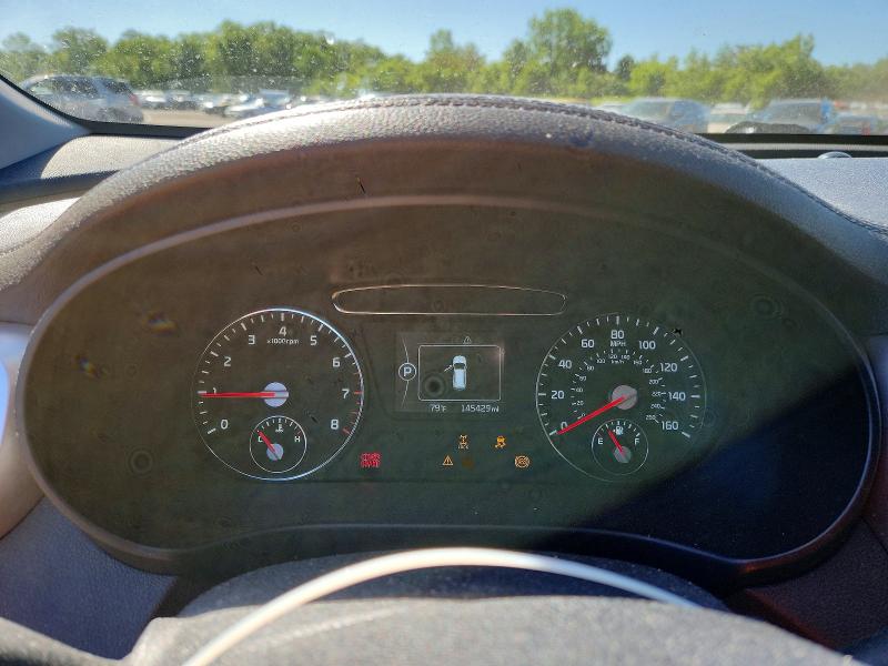 2016 Kia VIN 5XYPGDA5XGG173301 COPART salvage auction — SIDE, Salvage Title, sold $1,400 on 2026-07-28 (photo 9)