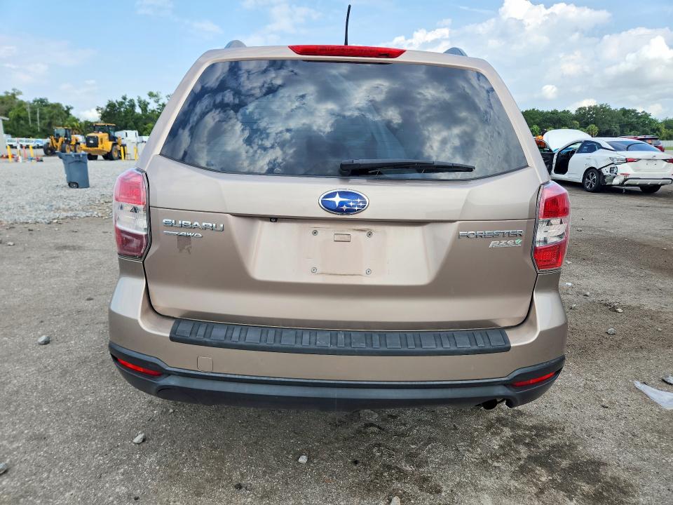 2014 Subaru Forester VIN JF2SJAGC5EH437823 COPART salvage auction — FRONT END, Fl - Cert Of Title Slvg Rebuildable, sold $1,050 on 2026-07-13 (photo 6)