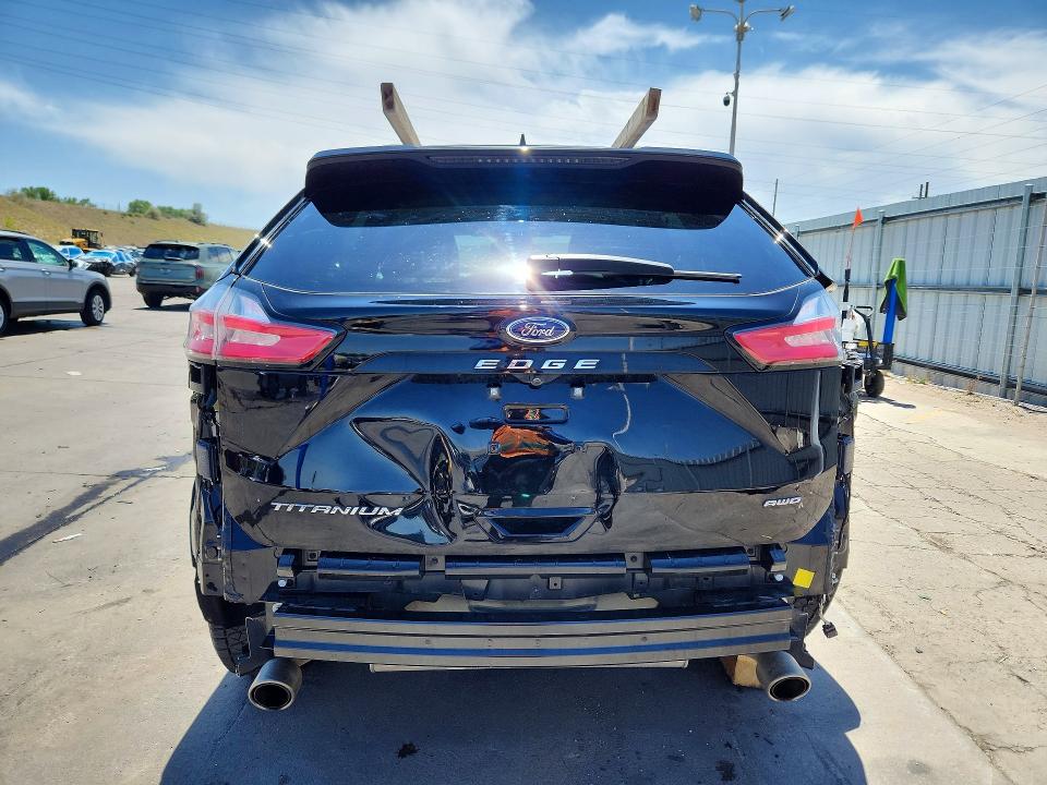 2022 Ford Edge VIN 2FMPK4K94NBA76477 COPART salvage auction — REAR END, Co - Salvage Title, sold $7,500 on 2026-08-03 (photo 6)