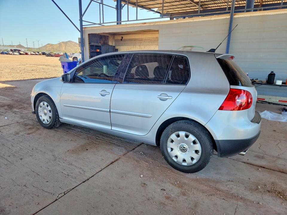 2009 Volkswagen Rabbit VIN WVWDA71K29W096263 COPART salvage auction — SIDE, AZ - CERT OF TITLE - SALVAGE, sold $375 on 2026-07-14 (photo 2)