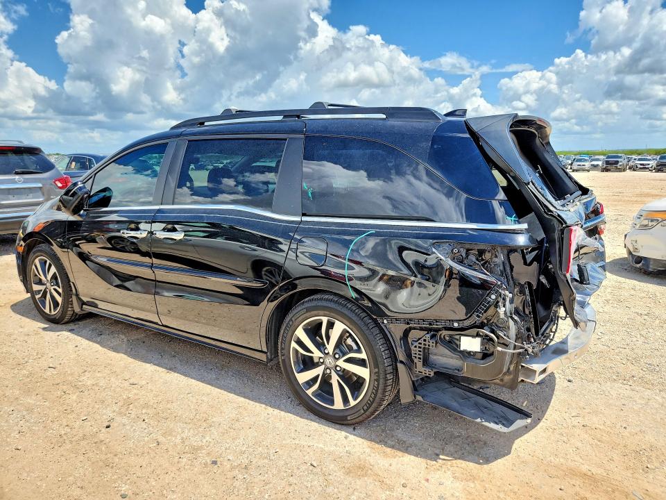 2023 Honda Odyssey VIN 5FNRL6H84PB041559 COPART salvage auction — REAR END, Tx - Salvage Vehicle Title, sold $12,100 on 2026-07-09 (photo 2)