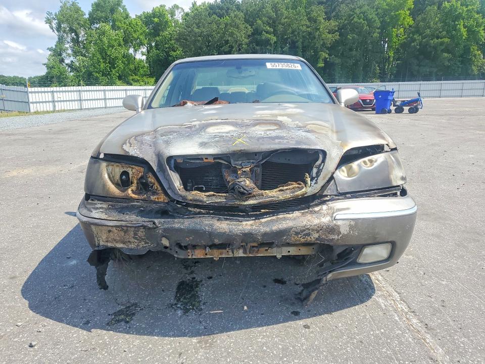 2002 Acura Rl VIN JH4KA96572C002311 COPART salvage auction — Burn Engine, Nc - Salvage Certificate Of Title, sold $275 on 2026-07-16 (photo 5)