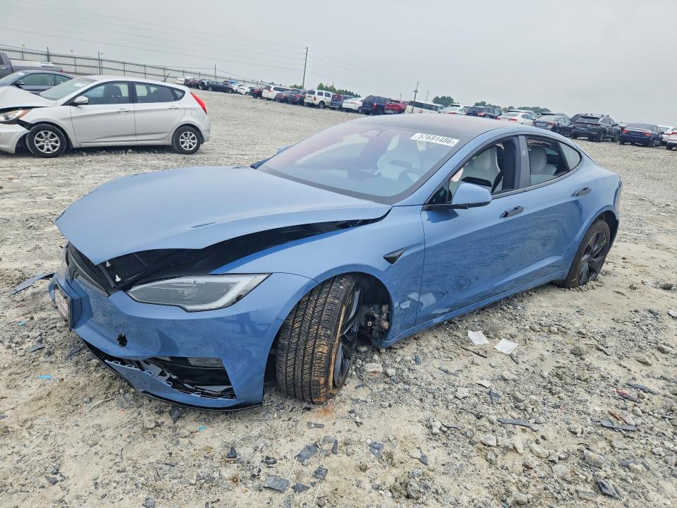 2026 Tesla Model s VIN 5YJSA1E61TF555926 — COPART salvage auction photo