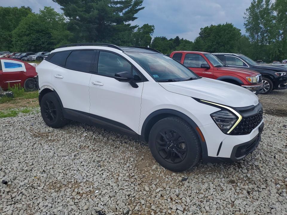 2023 Kia Sportage VIN 5XYK7CAF7PG014149 COPART salvage auction — REAR END, Ma - Cert Of Title-Salvage, sold $300 on 2026-07-29 (photo 4)