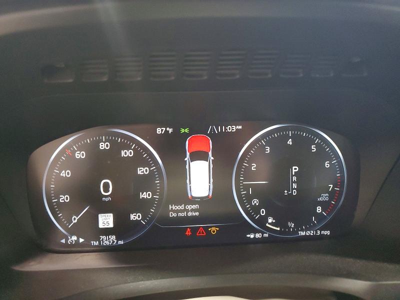 2020 Volvo Xc90 VIN YV4A221K7L1532609 COPART salvage auction — FRONT END, Ny - Mv-907A Salvage Certificate, sold $9,600 on 2026-07-20 (photo 9)
