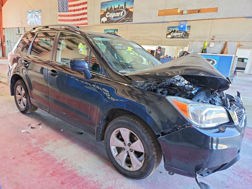 2016 Subaru Forester VIN JF2SJADC9GH539570 COPART salvage auction — FRONT END, Pa - Certificate Of Salvage, sold $500 on 2026-07-06 (photo 4)