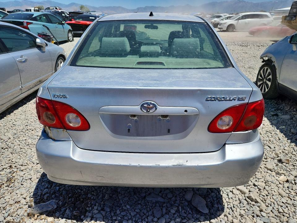 2007 Toyota Corolla VIN JTDBR32E370131362 COPART salvage auction — MECHANICAL, Ut - Certificate Of Title, sold $575 on 2026-07-21 (photo 6)