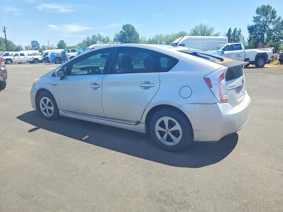 2013 Toyota Prius VIN JTDKN3DU6D0353468 COPART salvage auction — UNDERCARRIAGE, Or - Non Public Clean Title, sold $2,350 on 2026-07-13 (photo 2)