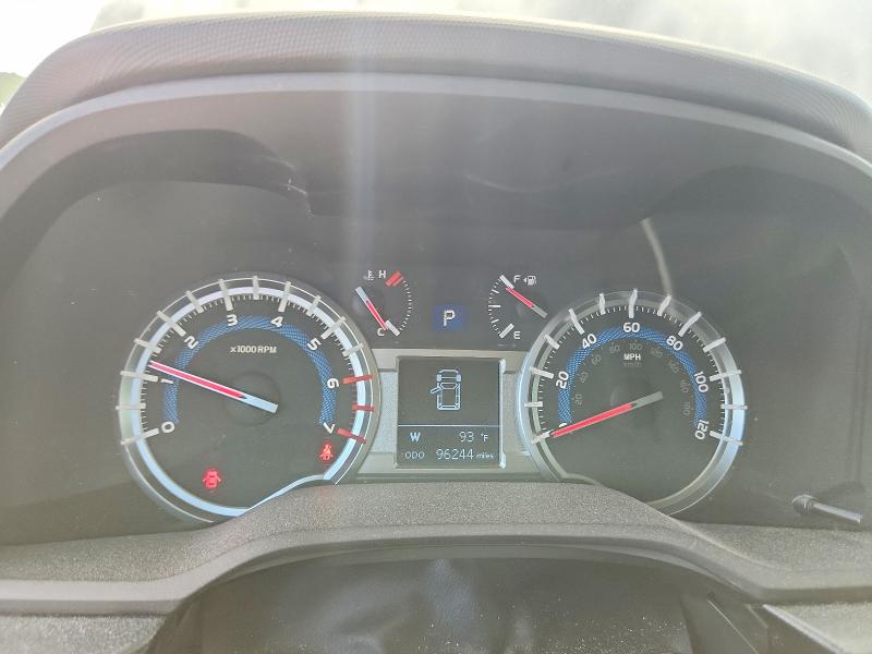 2018 Toyota 4runner VIN JTEBU5JR7J5526858 COPART salvage auction — FRONT END, Va - Cert Of Title - Salvage, sold $12,800 on 2026-07-28 (photo 9)