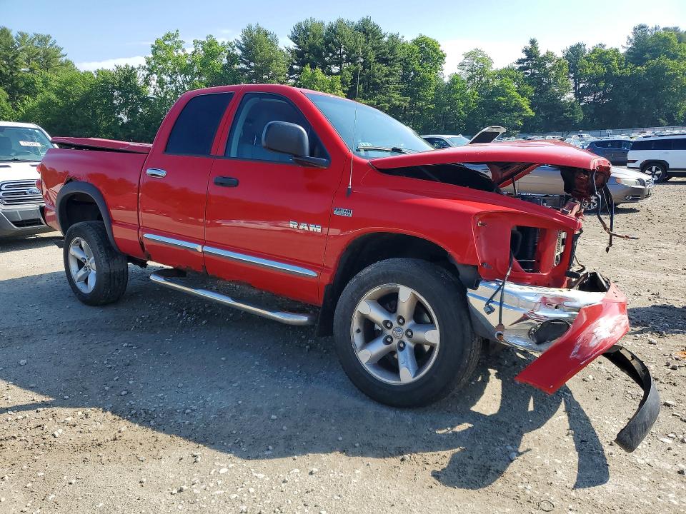 2008 Dodge Ram 1500 VIN 1D7HU18218S579959 COPART salvage auction — FRONT END, MA - CERT OF TITLE-RECONSTRCTD COLL, sold $325 on 2026-07-02 (photo 4)