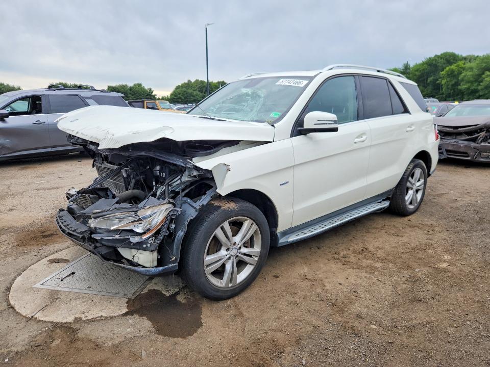 2012 Mercedes-benz VIN 4JGDA2EB5CA031257 COPART salvage auction — FRONT END, Va - Cert Of Title - Salvage, sold $1,000 on 2026-07-02 (photo 1)
