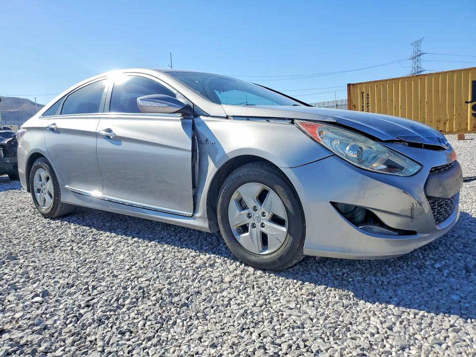 2012 Hyundai Sonata VIN KMHEC4A49CA027097 COPART salvage auction — FRONT END, Nv - Salvage Title, sold $900 on 2026-07-06 (photo 4)