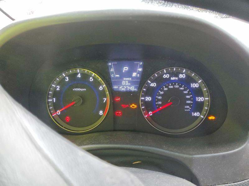 2014 Hyundai VIN KMHCT5AE0EU153520 COPART salvage auction — FRONT END, Md - Cert Of Salvage > 75% Damage, sold $500 on 2026-07-10 (photo 9)