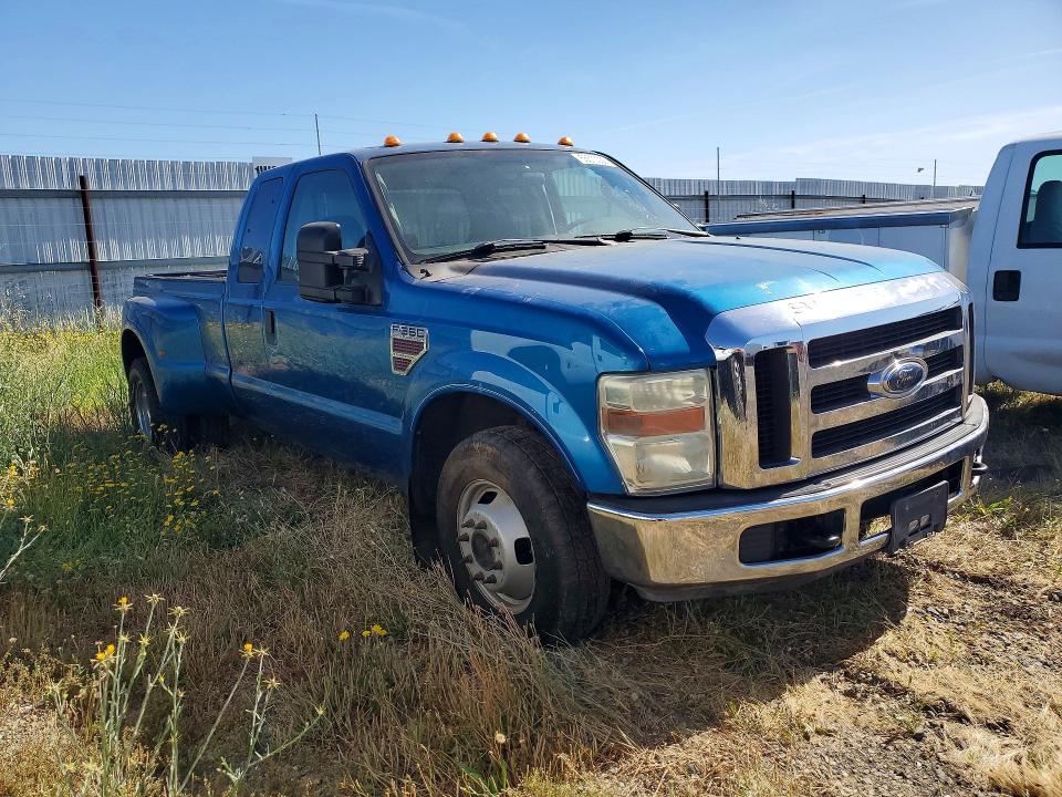 2009 Ford F-350 super duty VIN 1FTWX32R49EA41797 COPART salvage auction — SIDE, CA - SALVAGE CERTIFICATE, sold $2,550 on 2026-07-09 (photo 4)