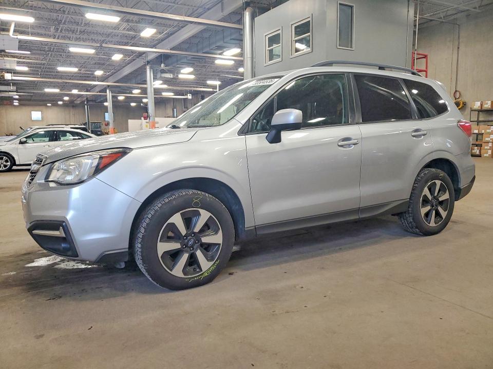 2017 Subaru VIN JF2SJAGC1HH524333 COPART salvage auction — SIDE, MN - CERT OF TITLE-SALVAGE, sold $4,100 on 2026-07-07 (photo 1)