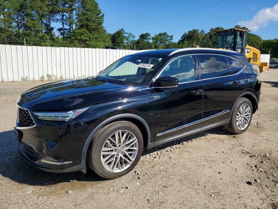 2022 Acura Mdx VIN 5J8YE1H82NL045890 — COPART salvage auction photo