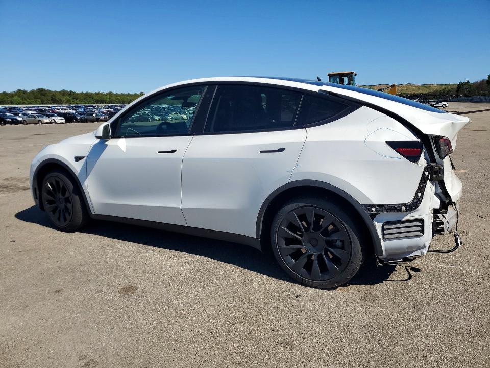 2023 Tesla VIN 7SAYGDEE3PF632418 COPART salvage auction — REAR END, Ny - Mv-907A Salvage Certificate, sold $12,600 on 2026-07-13 (photo 2)