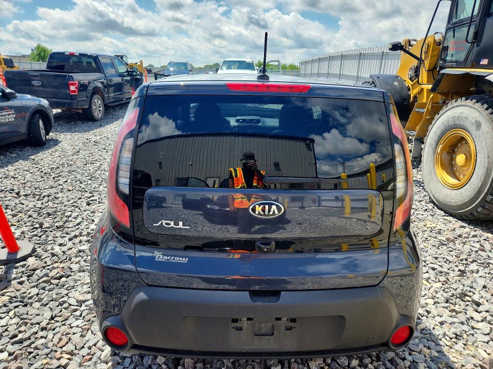 2014 Kia VIN KNDJP3A56E7021350 COPART salvage auction — FRONT END, Wi - Junked Vehicle Bill Of Sale, sold $500 on 2026-07-06 (photo 6)
