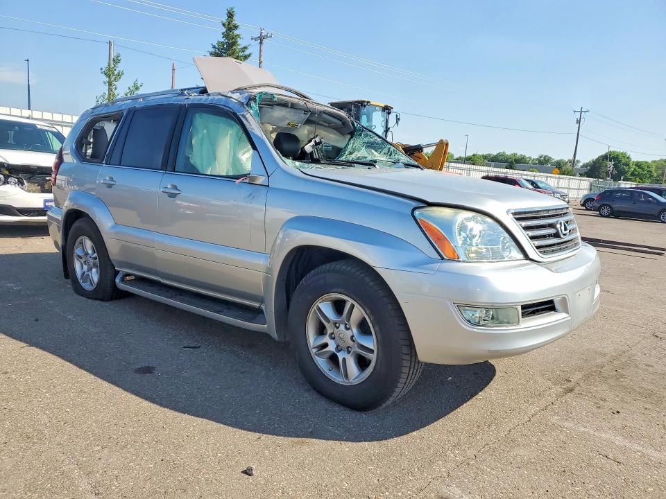2007 Lexus Gx VIN JTJBT20X670146838 COPART salvage auction — ROLLOVER, Mn - Cert Of Title-Salvage, sold $2,100 on 2026-07-14 (photo 4)