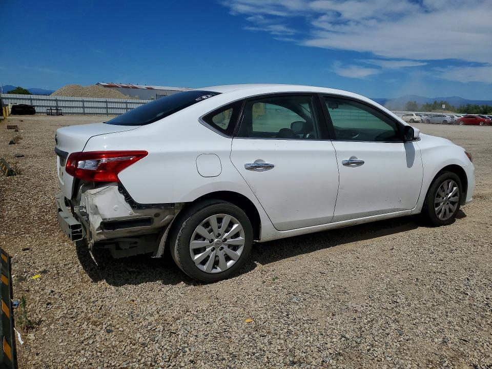 2018 Nissan Sentra VIN 3N1AB7AP9JY288128 COPART salvage auction — FRONT END, Ca - Salvage Certificate, sold $875 on 2026-07-02 (photo 3)
