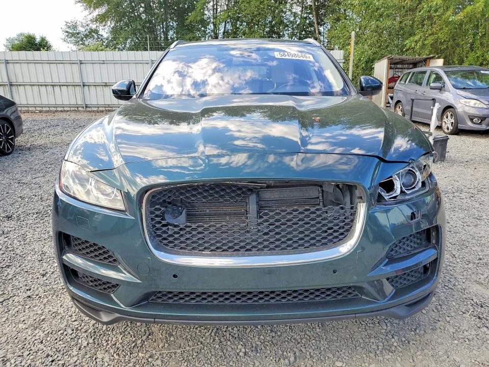 2018 Jaguar F-pace VIN SADCJ2FX4JA294481 COPART salvage auction — FRONT END, Wa - Bill Of Sale, sold $3,200 on 2026-07-27 (photo 5)