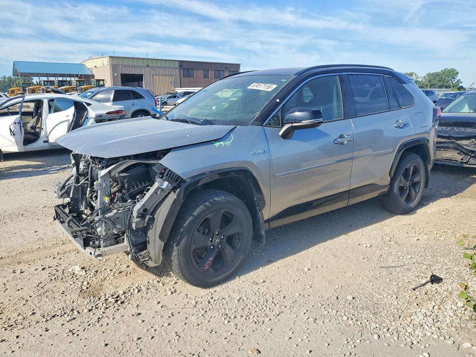 2019 Toyota VIN JTMEWRFV6KJ010122 COPART salvage auction — FRONT END, Mo - Salvage Certificate Of Title, sold $12,700 on 2026-07-28 (photo 1)
