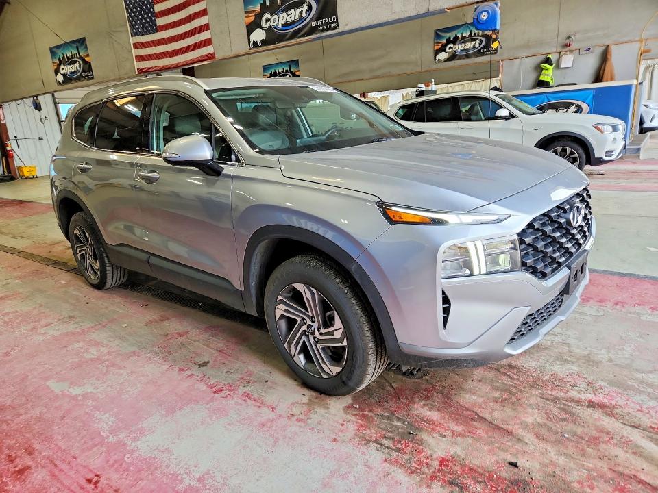 2023 Hyundai Santa fe VIN 5NMS2DAJXPH587691 COPART salvage auction — REAR END, Ny - Mv-907A Salvage Certificate, sold $6,600 on 2026-07-27 (photo 4)