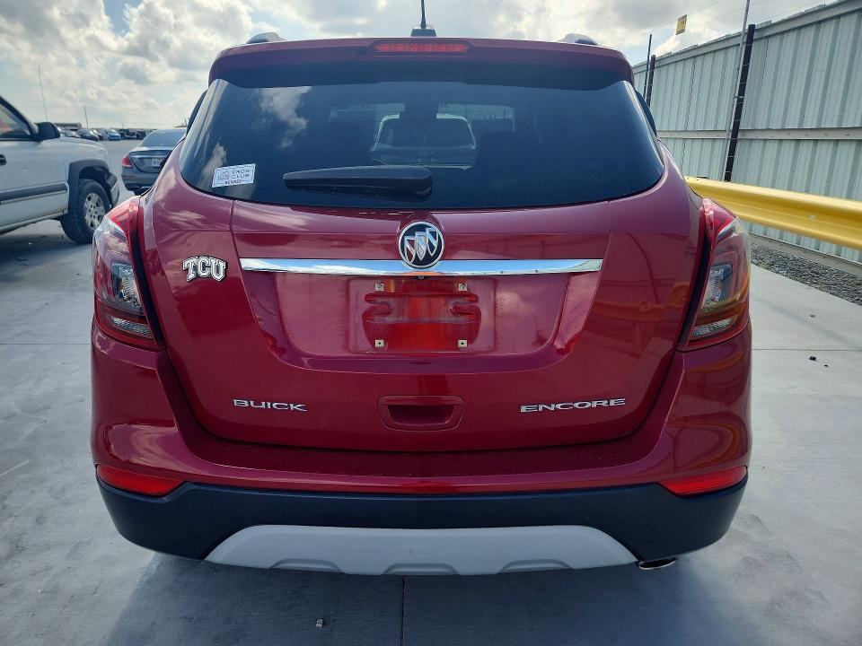 2018 Buick Encore VIN KL4CJASB2JB665559 COPART salvage auction — HAIL, Tx - Certificate Of Title, sold $5,000 on 2026-07-31 (photo 6)