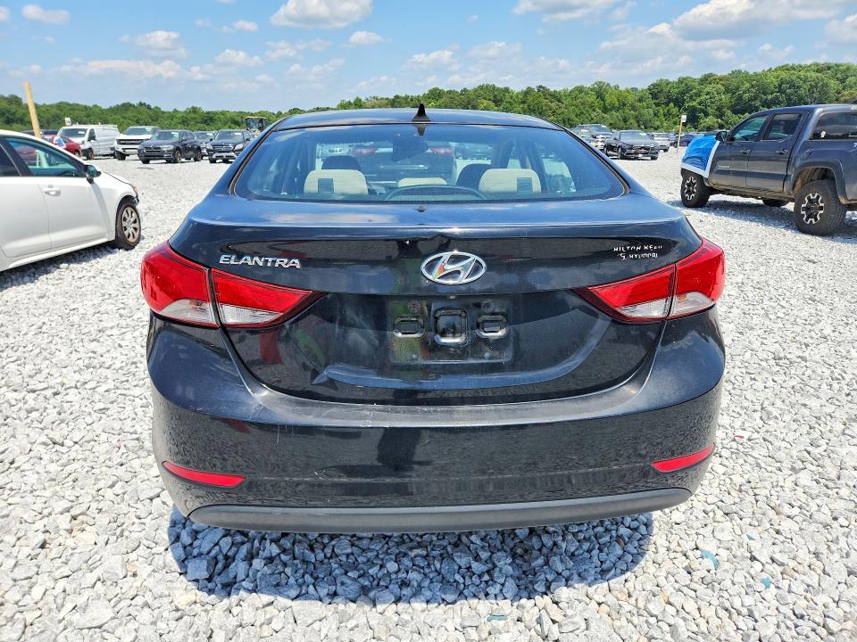 2014 Hyundai Elantra VIN KMHDH4AE3EU059955 COPART salvage auction — SIDE, Ga - Cert Of Title-Salvage, sold $275 on 2026-07-28 (photo 6)