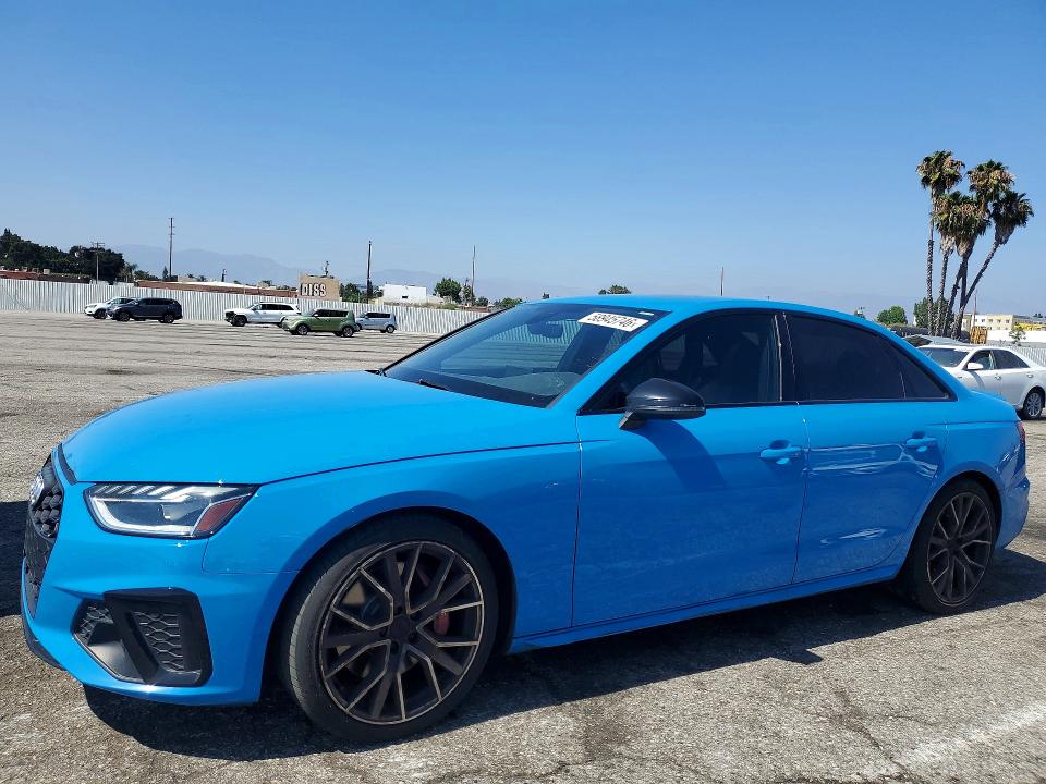 2020 Audi Rs4 VIN WAUB4AF4XLA051739 COPART salvage auction — MINOR DENT/SCRATCHES, Ca - Dis/Dlr/Exp Only Clean Title, sold $20,000 on 2026-07-10 (photo 1)
