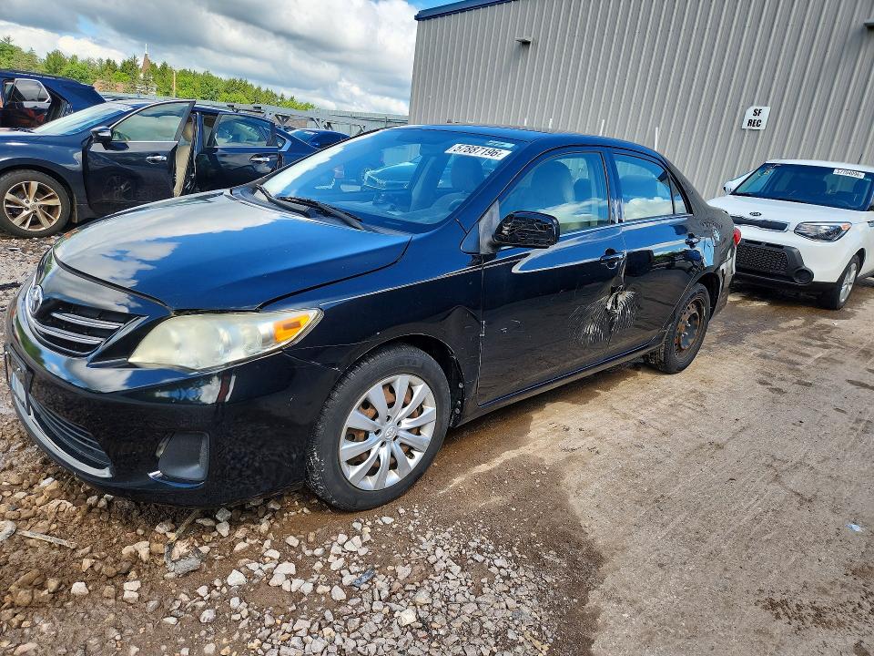 2013 Toyota Corolla VIN JTDBU4EE0DJ115027 COPART salvage auction — FRONT END, Wi - Junked Vehicle Bill Of Sale, sold $1,600 on 2026-07-06 (photo 1)