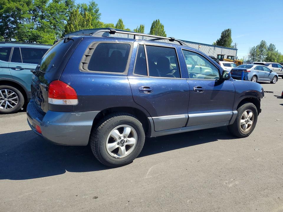 2005 Hyundai Santa fe VIN KM8SC13DX5U908827 COPART salvage auction — FRONT END, Or - Salvage Title Certificate, sold $425 on 2026-07-27 (photo 3)