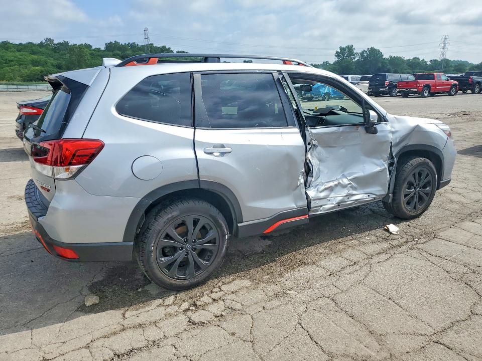 2020 Subaru Forester VIN JF2SKARC0LH490694 COPART salvage auction — SIDE, Il - Salvage Certificate, sold $250 on 2026-07-29 (photo 3)